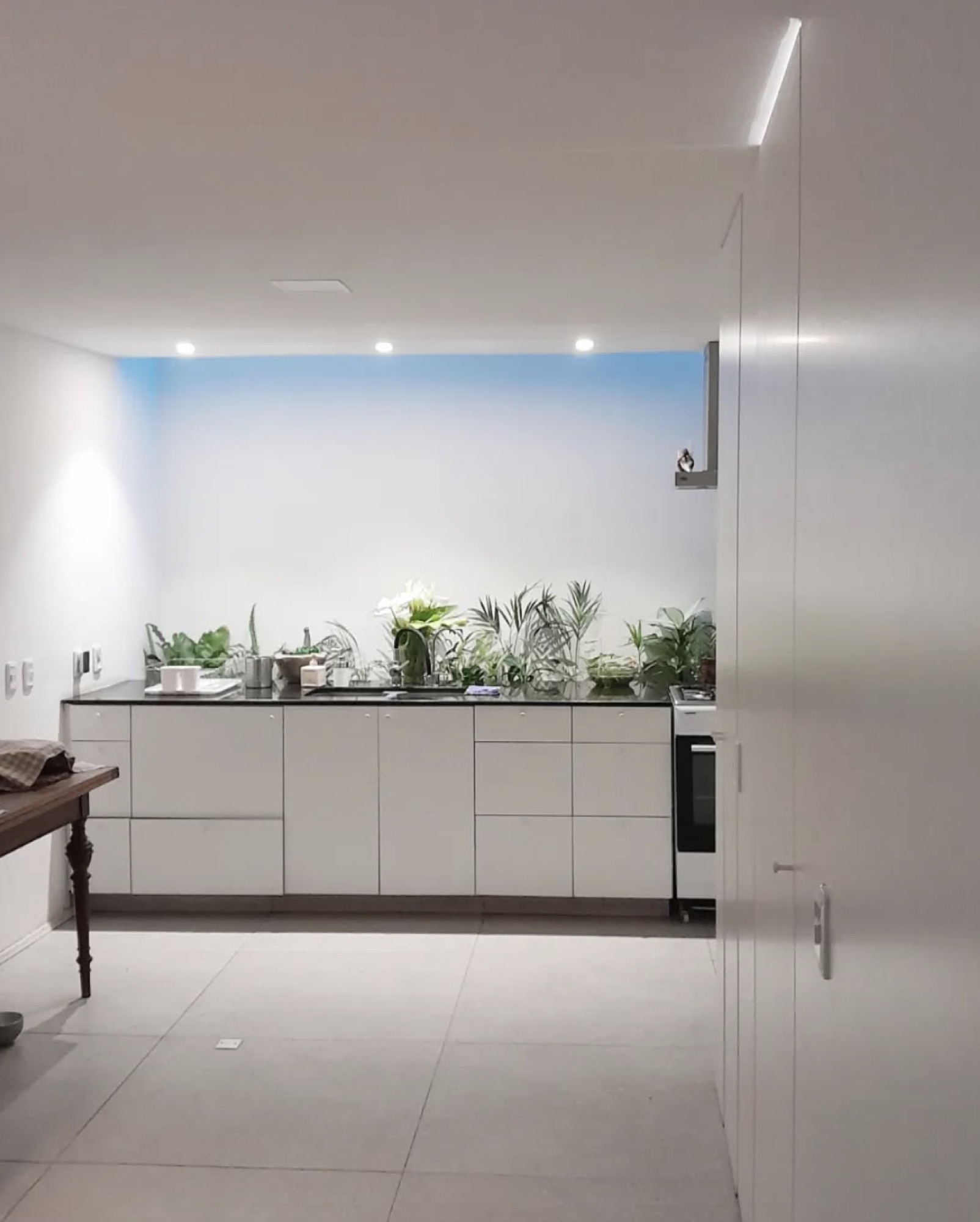 Cocina abierta de Casa Maga